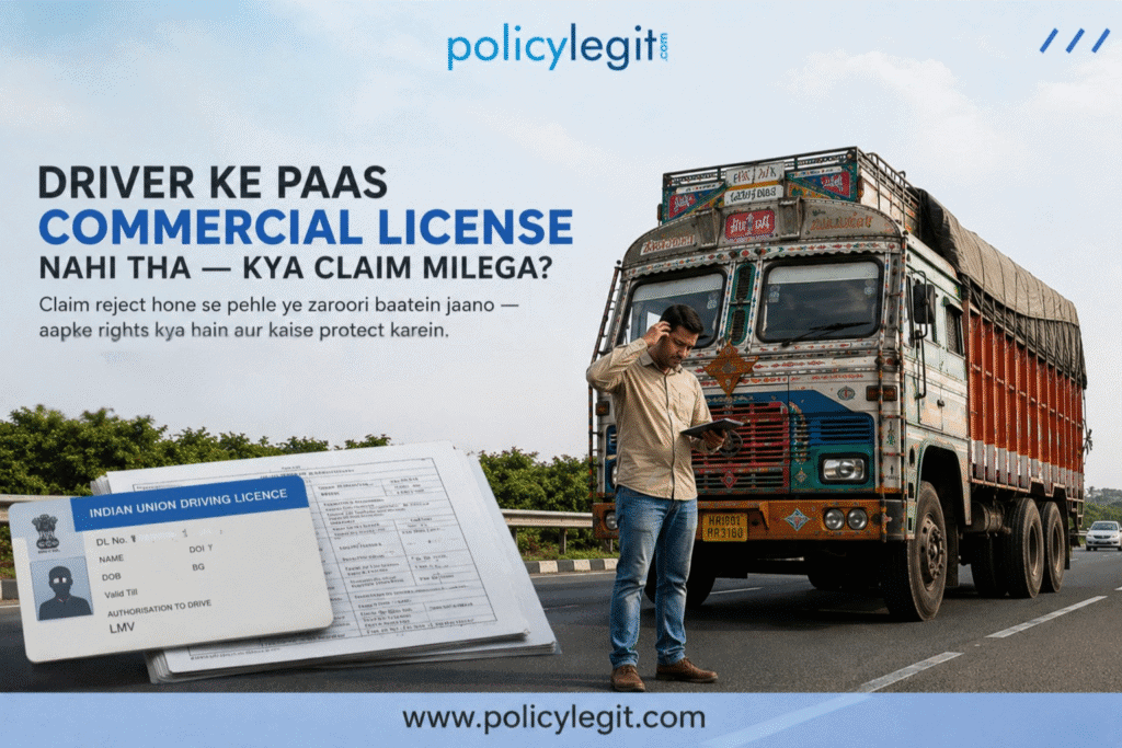 Truck Insaurance Claim settlement