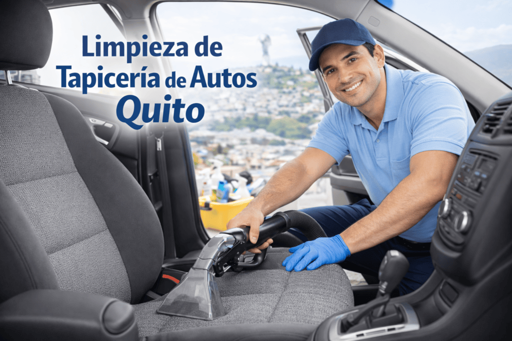 limpieza de tapiceria de autos quito