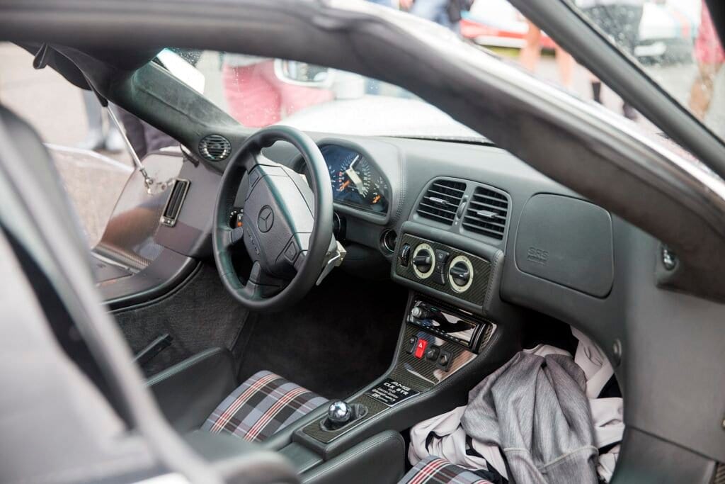 Mercedes CLK GTR interior