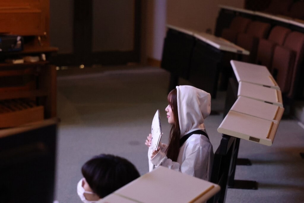 桜美林大学 ミスコン 桜コンテストの様子
