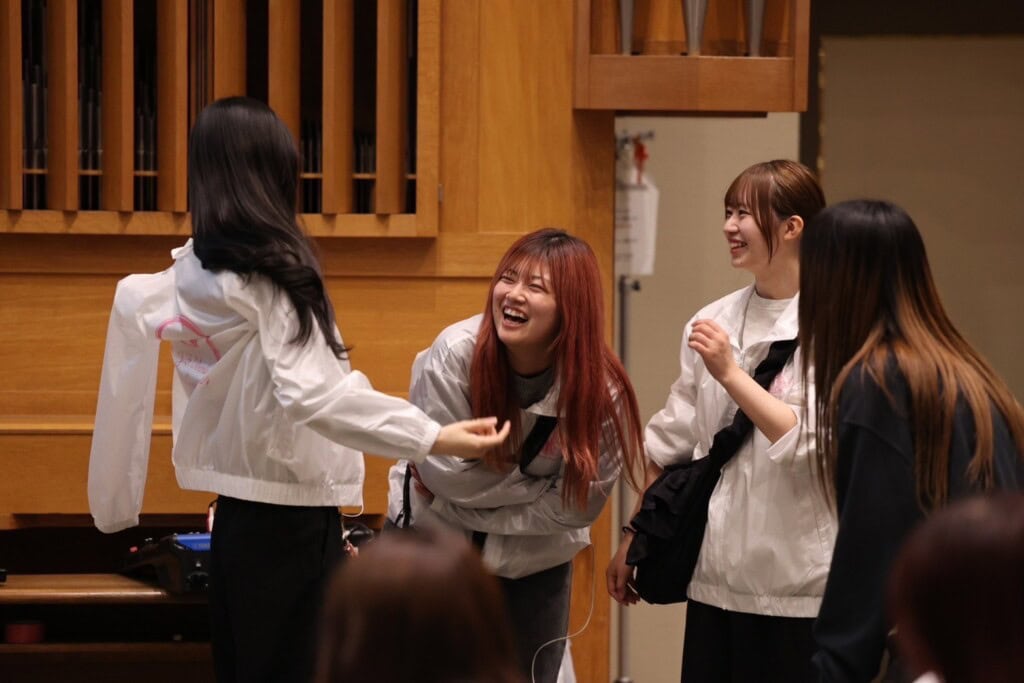 桜美林大学 ミスコン 桜コンテストの様子