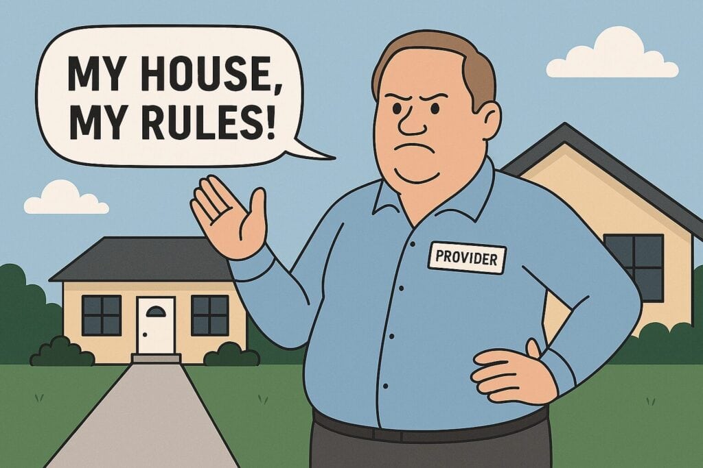 My house, my rules