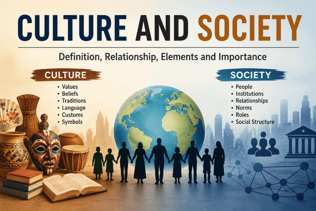 Culture and Society Definition and Relationship