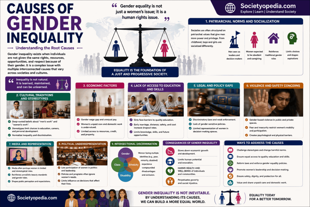 Causes of Gender Inequality