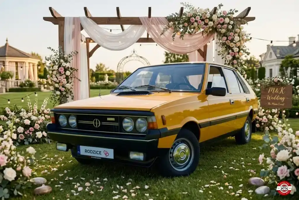Polonez Borewicz auto na wesele Mazowieckie