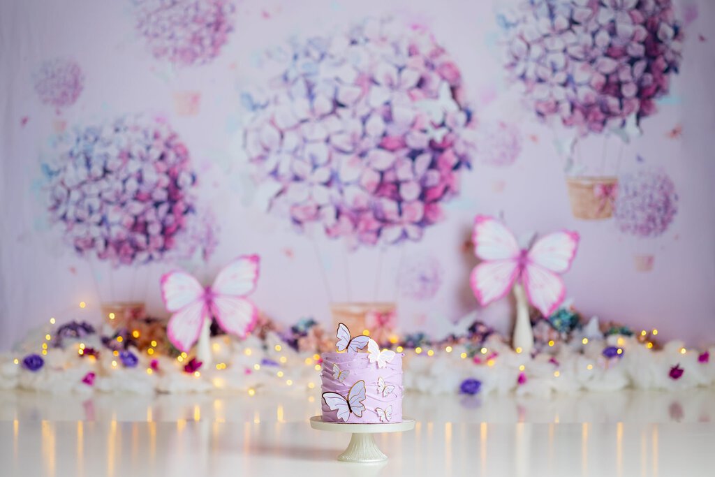 Butterfly Cake Smash Theme