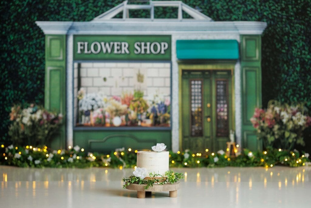 Flower Shop Cake Smash Theme