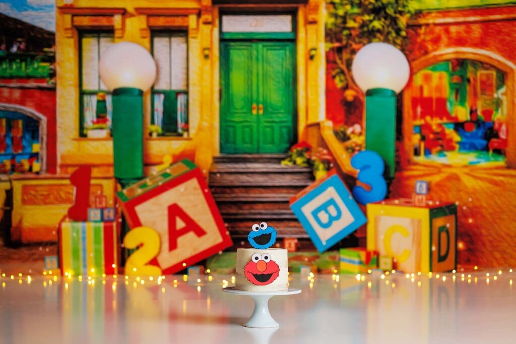Sesame Street Cake Smash Theme