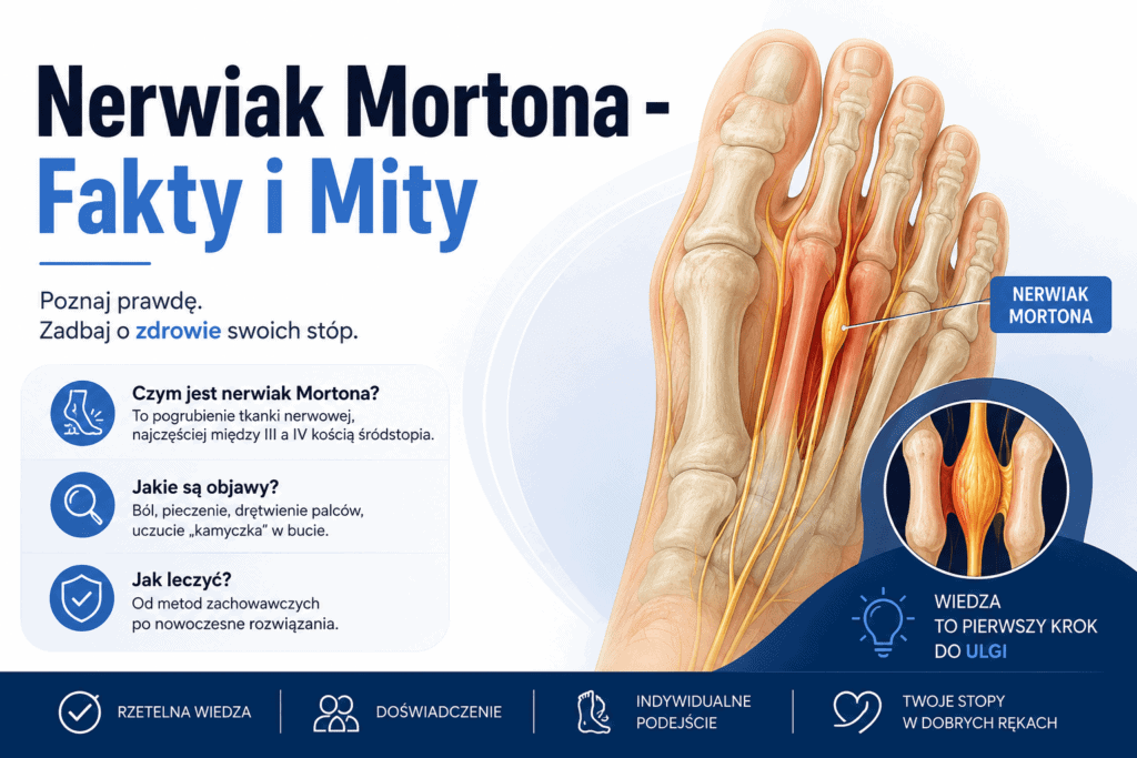 nerwiak mortona ból przodsu stopy