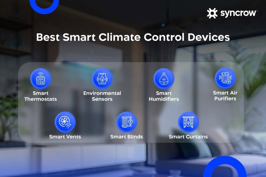 List of smart home climate control devices
