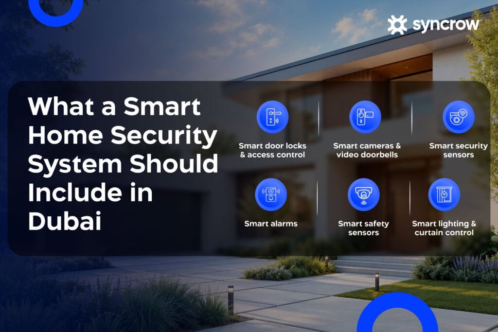 What a Smart Home Security System Should Include in Dubai