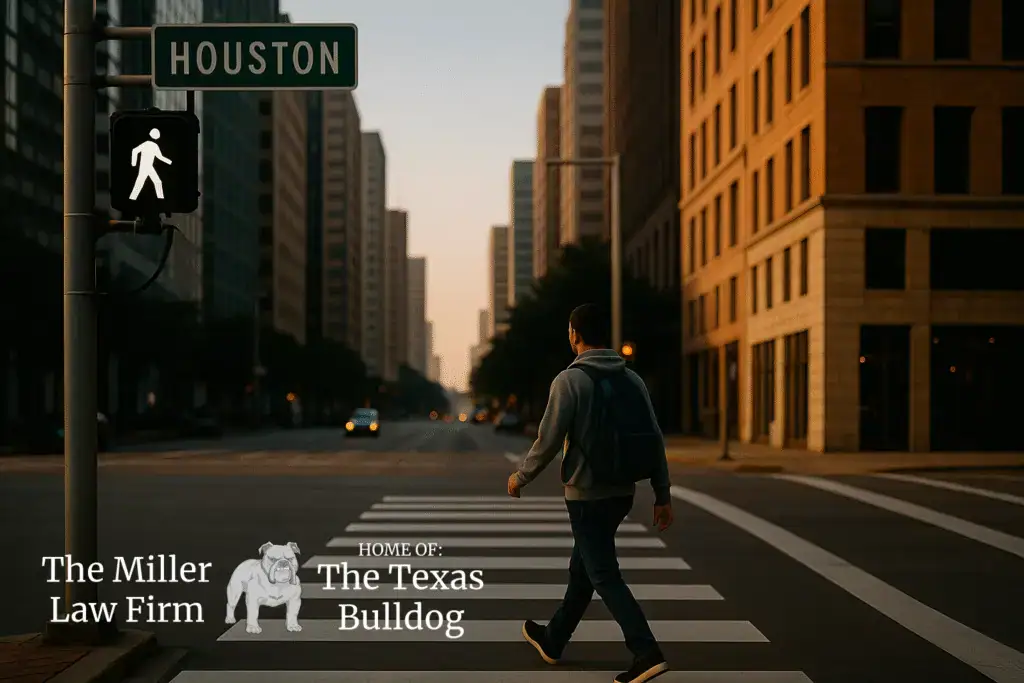Houston crosswalk accident lawyer – pedestrian hit at Houston crosswalk