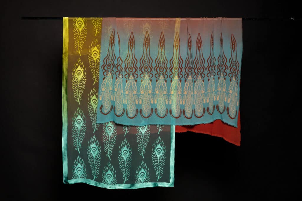 LIFENG LIAO's digital landscapes and silken materials, in The Cold Magazine — artwork 3