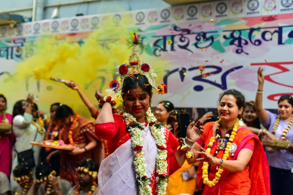 Holi in Bloom at Lighthouse for the Blind
