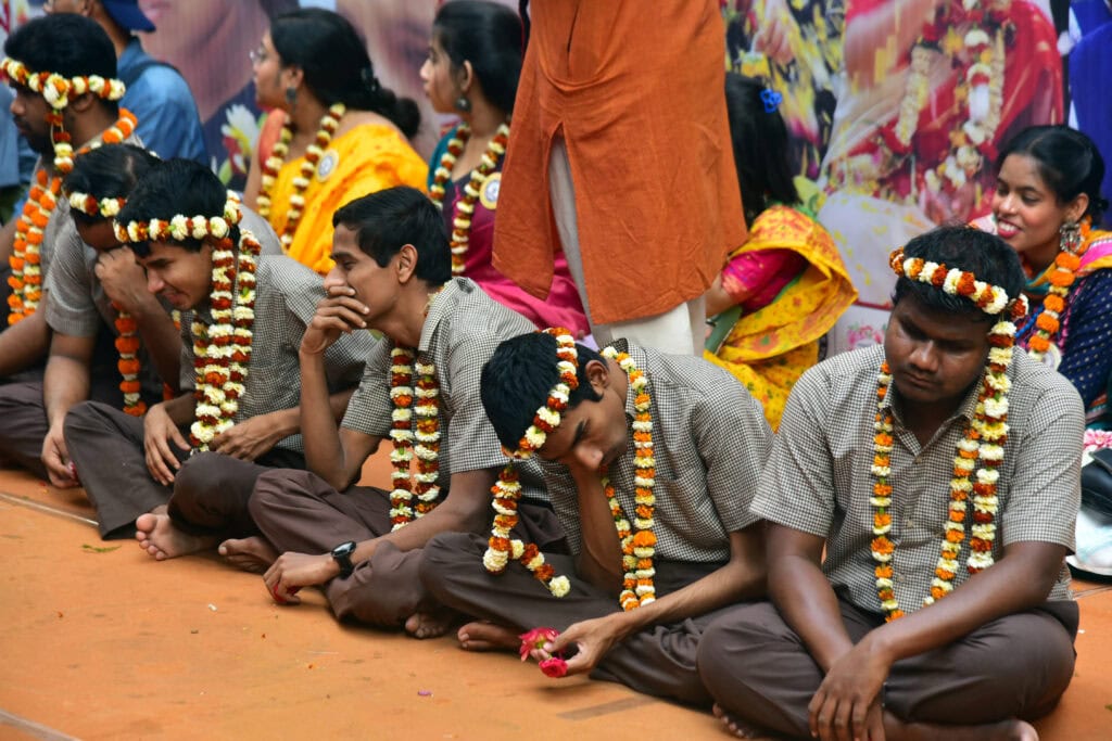 Holi in Bloom at Lighthouse for the Blind