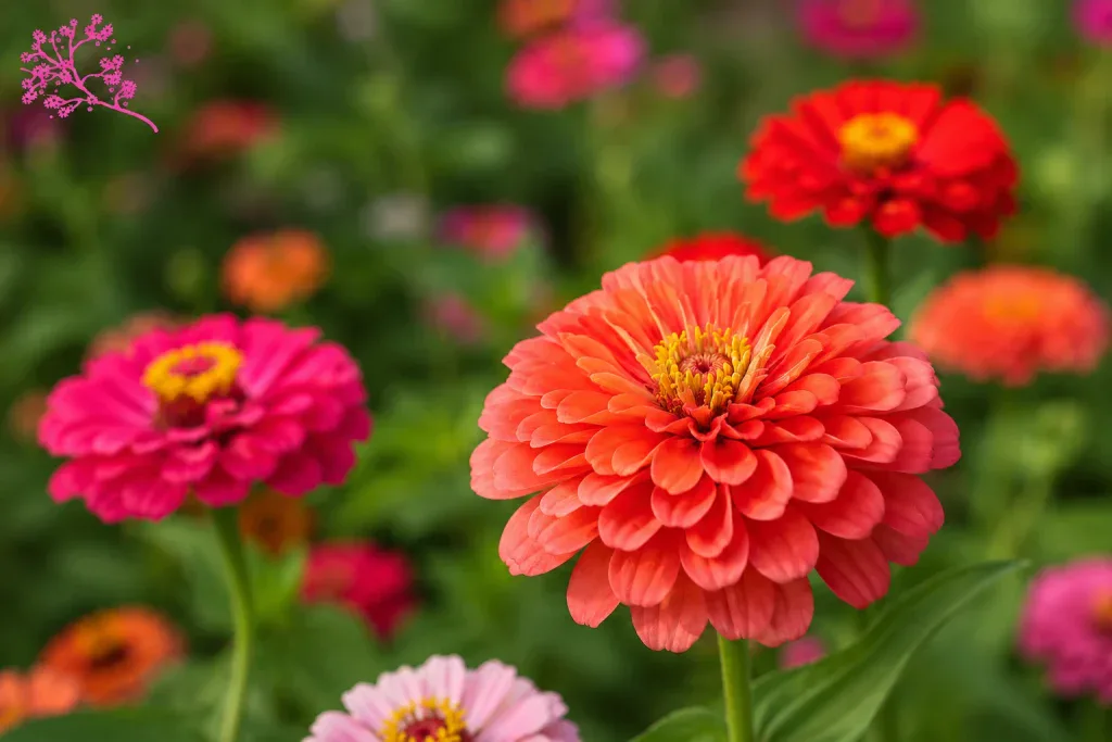 Zinnias 1 zinnias