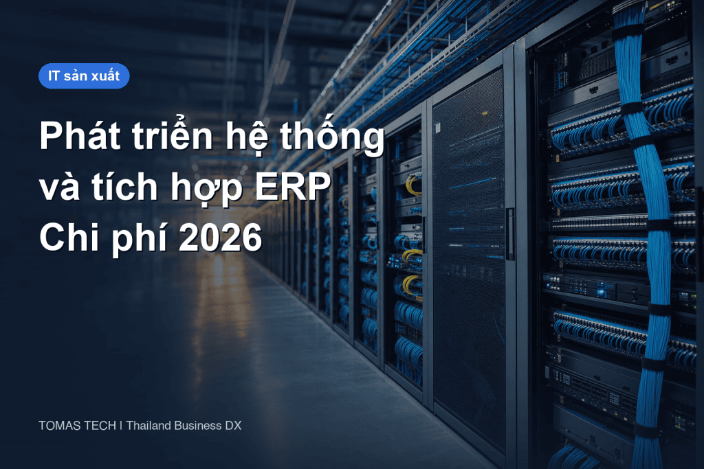 Phát triển hệ thống nghiệp vụ | Chi phí 5 lớp và tích hợp ERP 2026