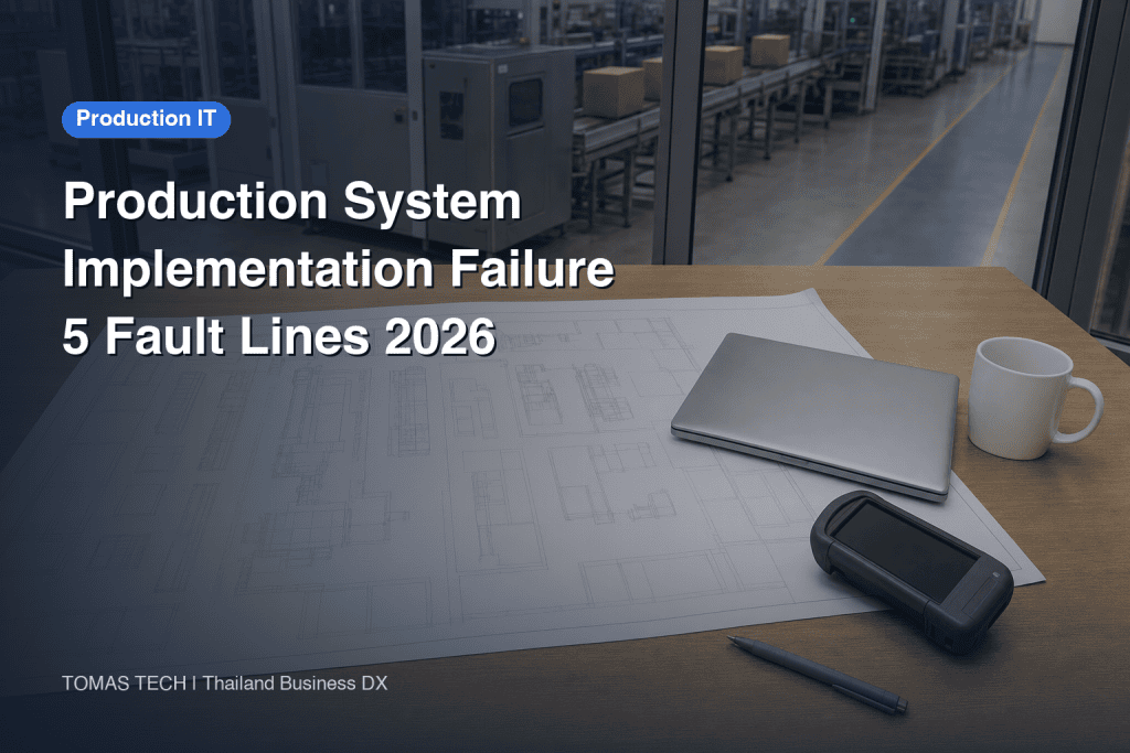 Production Management System Implementation Failure | 5 Fault Lines