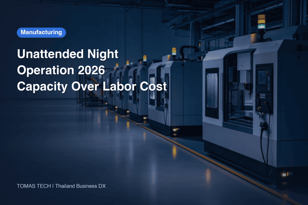 Unattended Night Operation in Thai Factories 2026 — Capacity Over Labor Cost
