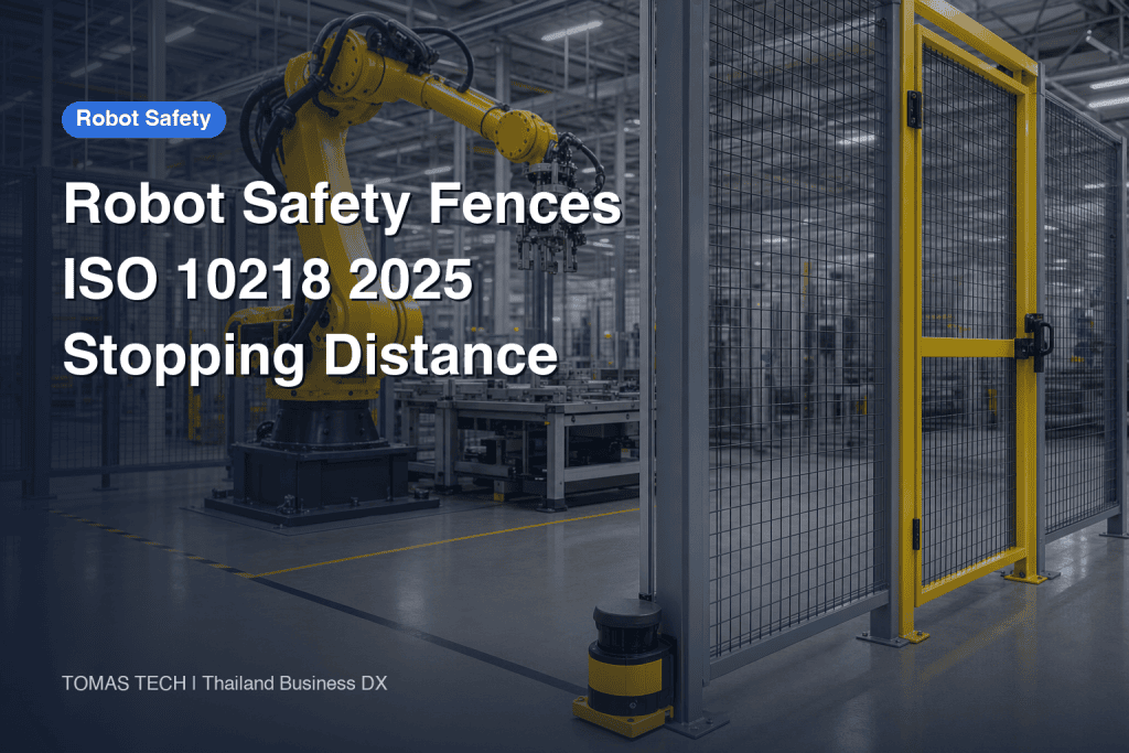 Robot Safety Fence Standards 2026 — Stopping Distance Decides