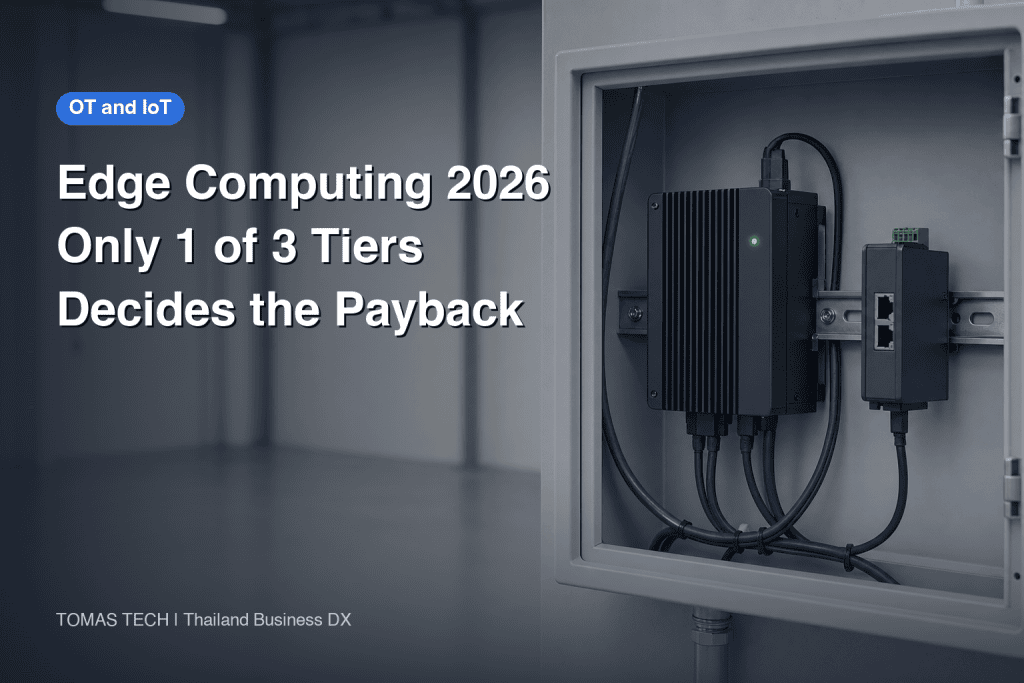 Edge Computing in Factories 2026 - Only One of Three Tiers Belongs on the Edge