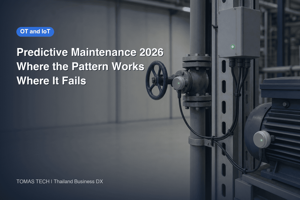 Predictive Maintenance Case Studies 2026 | Where the Pattern Works and Where It Does Not