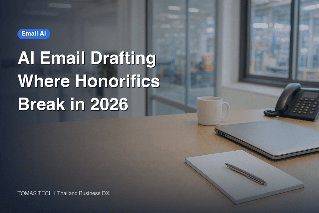 AI Email Drafting 2026 | Where Thai and Vietnamese Politeness Breaks