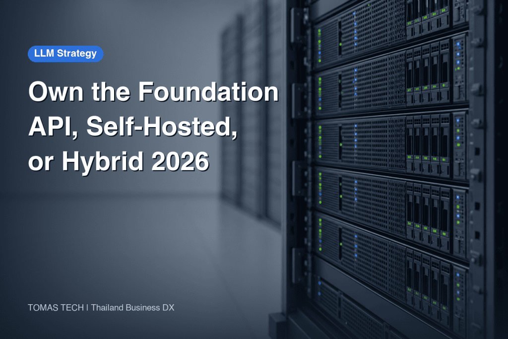 LLM Deployment Comes Down to How You Own the Foundation — API, Self-Hosted, or Hybrid