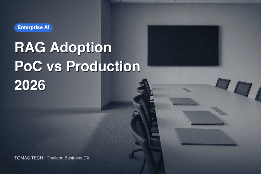 RAG Enterprise Adoption 2026｜The Split Between PoC and Production