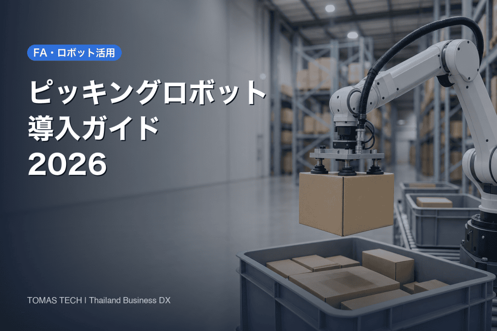 ピッキングロボット導入｜供給状態とSKU変動で向き不向きが決まる