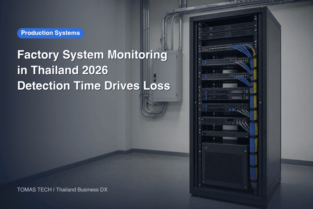 Factory System Monitoring 2026 | Detection Time Drives the Loss