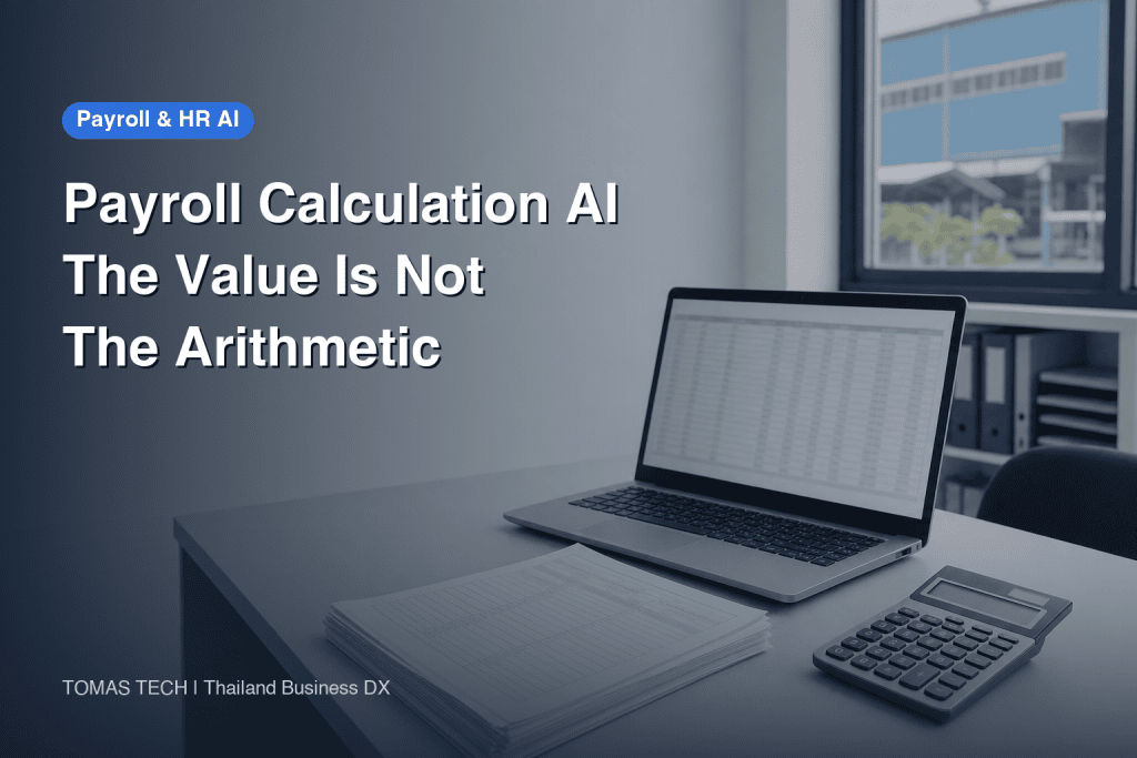 Payroll Calculation AI in Three Layers — What Needs Cutting Is Not the Arithmetic