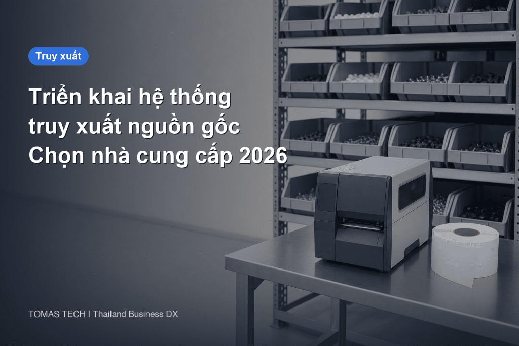 Triển khai truy xuất nguồn gốc - tự làm hay gói phần mềm và cách chọn nhà cung cấp