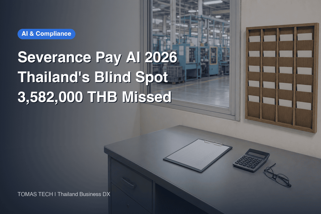 Severance Pay Calculation AI — The Special Severance Blind Spot in Thai Factories 2026