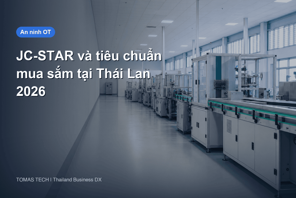 JC-STAR cho cơ sở tại Thái Lan | Đặt tiêu chuẩn mua sắm khi không có MRA