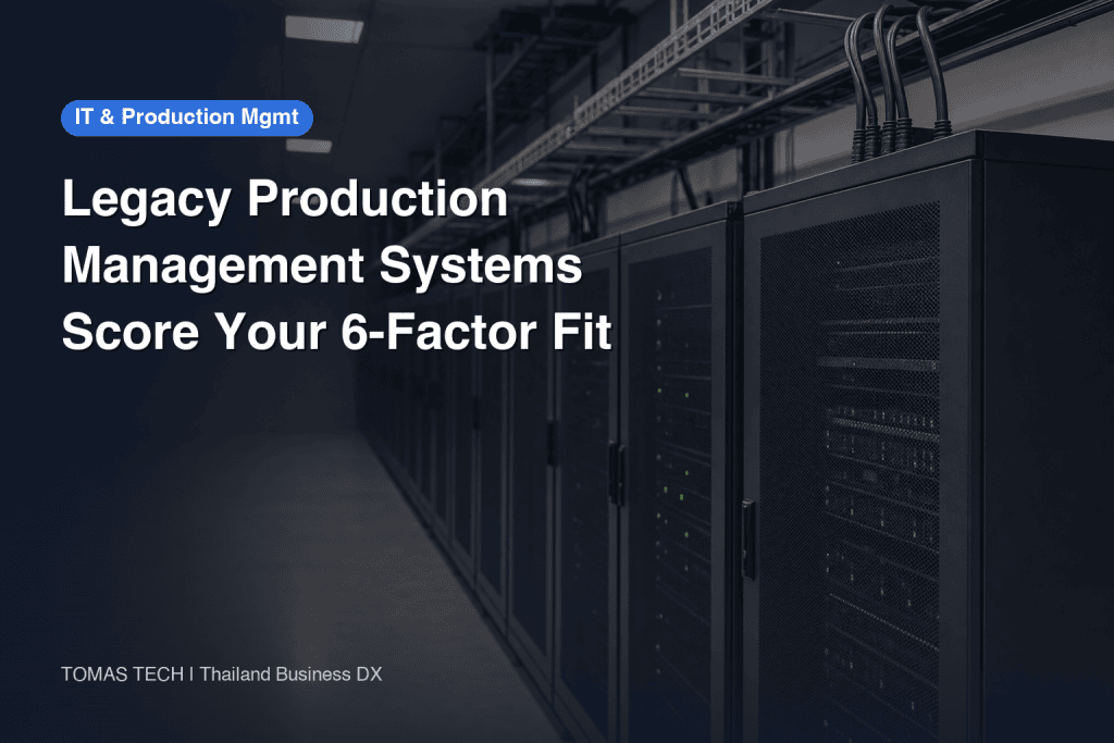 Legacy Production Management Systems | Scoring the Replacement Decision