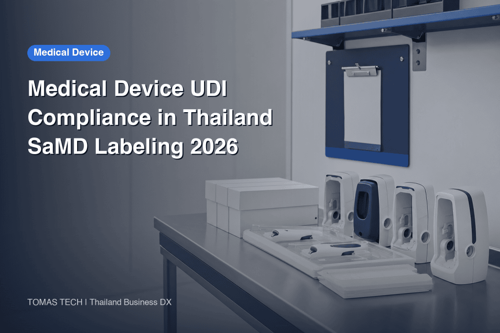 Medical Device UDI Compliance in Thailand — SaMD UDI Labeling 2026