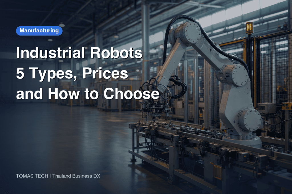 Industrial Robot Implementation 2026 — 5 Types, Prices and How to Choose