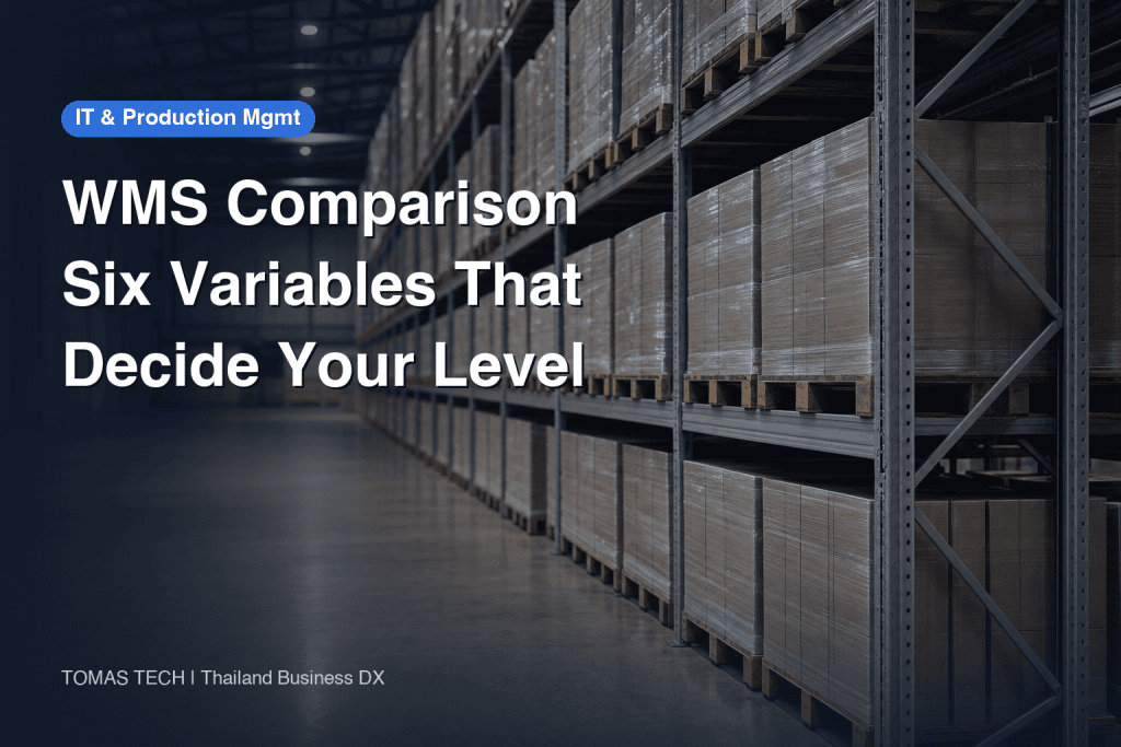 WMS Comparison 2026 | Six Variables That Decide Your Level