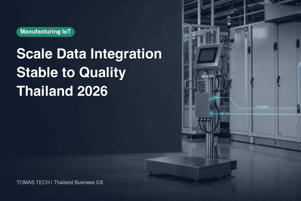 Weighing Scale Data Integration: Stable-to-Quality Design