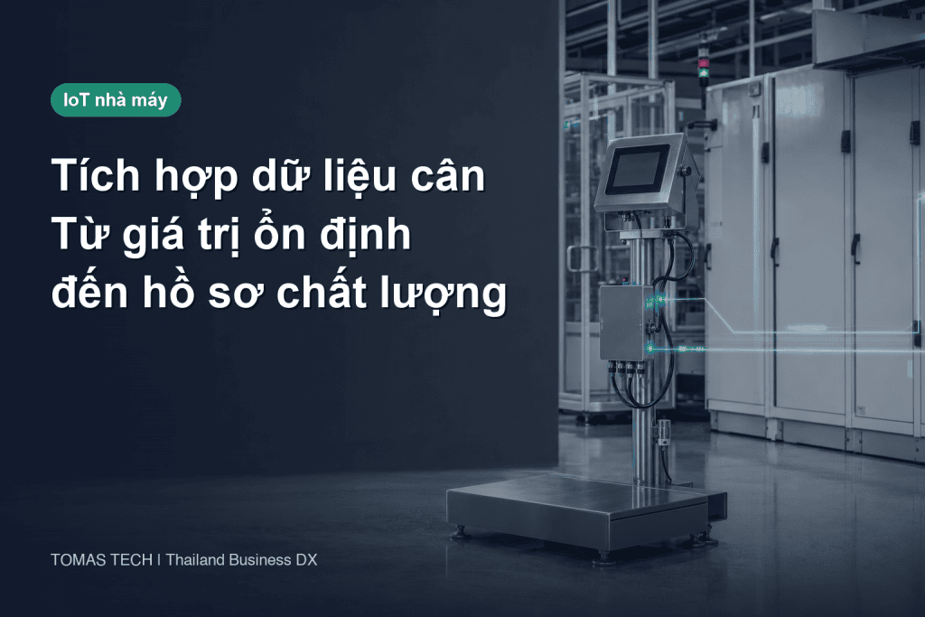 Tích hợp dữ liệu cân: Từ giá trị ổn định đến hồ sơ chất lượng