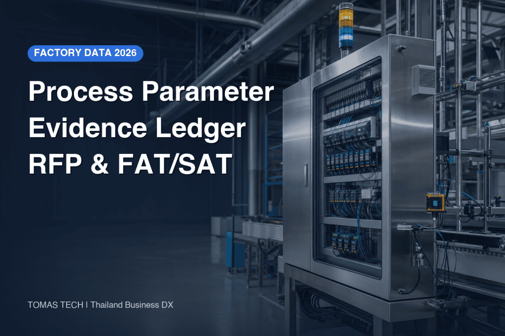 Process Parameter Recording System 2026: RFP and FAT/SAT