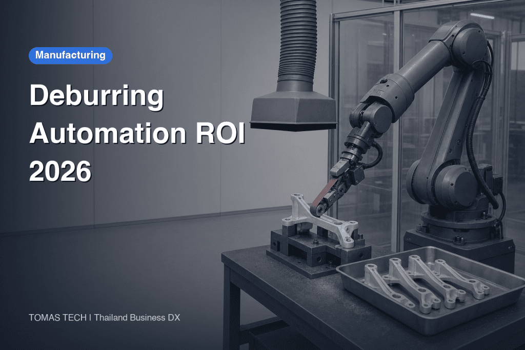 Deburring Automation 2026 — Robot ROI and Method Selection