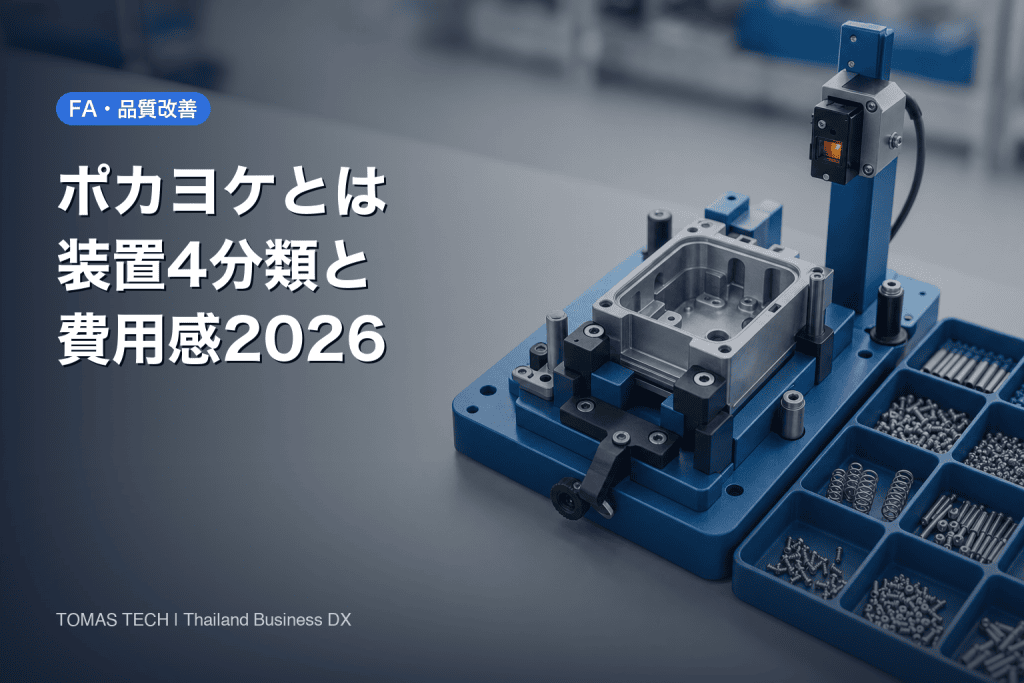 ポカヨケとは？装置4分類と費用感・タイ工場の導入判断2026
