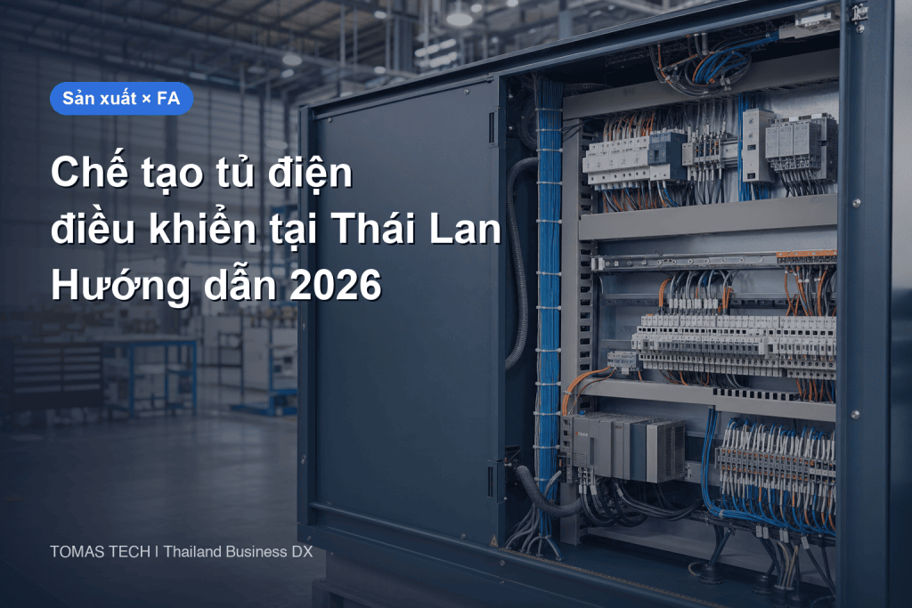 Chế tạo tủ điện điều khiển tại Thái Lan: Hướng dẫn đặc tả, FAT và bàn giao