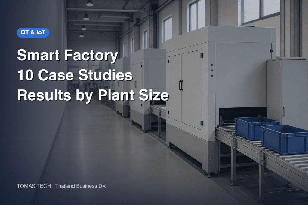 10 Smart Factory Case Studies and the Numbers Behind Them