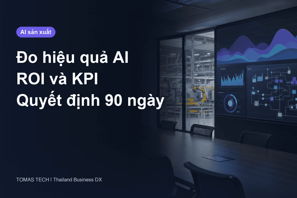 Đo lường hiệu quả triển khai AI | Đánh giá ROI và KPI trong 90 ngày