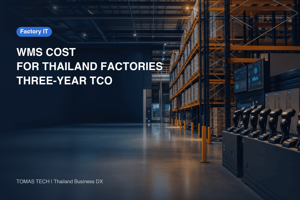 WMS Cost in Thailand: 2026 Budget and Three-Year TCO Model