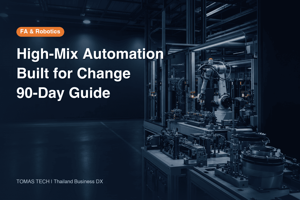 High-Mix Variable-Volume Automation: 90-Day Thailand Guide