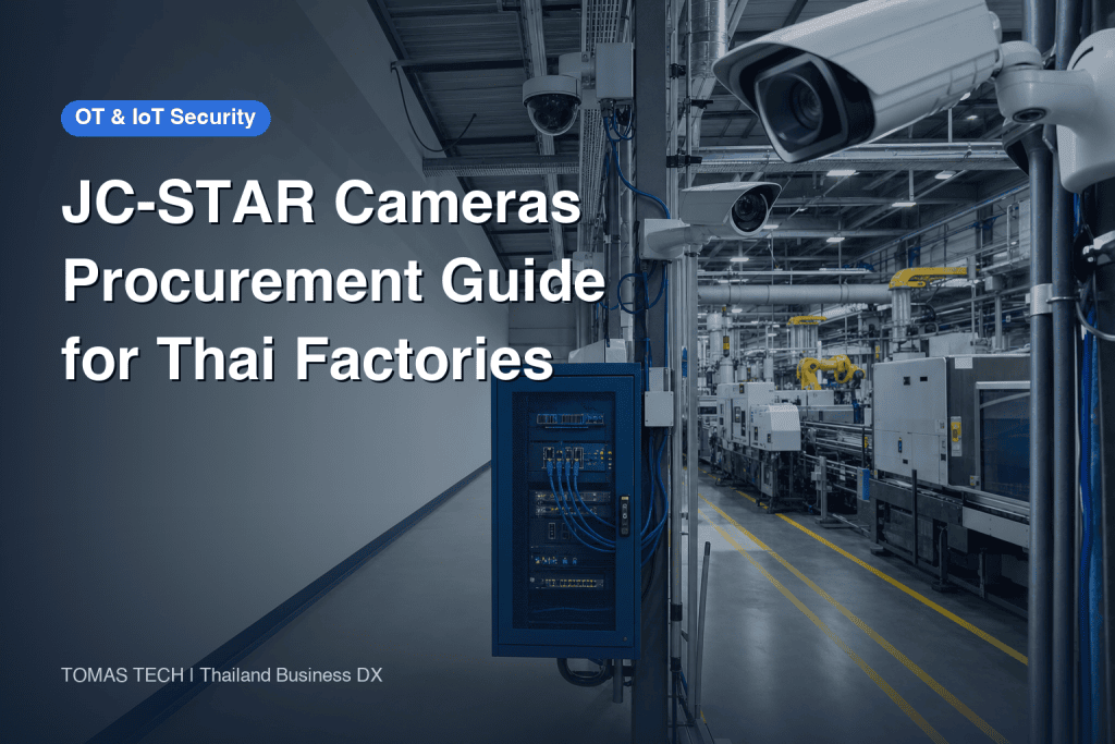 JC-STAR Network Camera Procurement Guide for Thai Factories